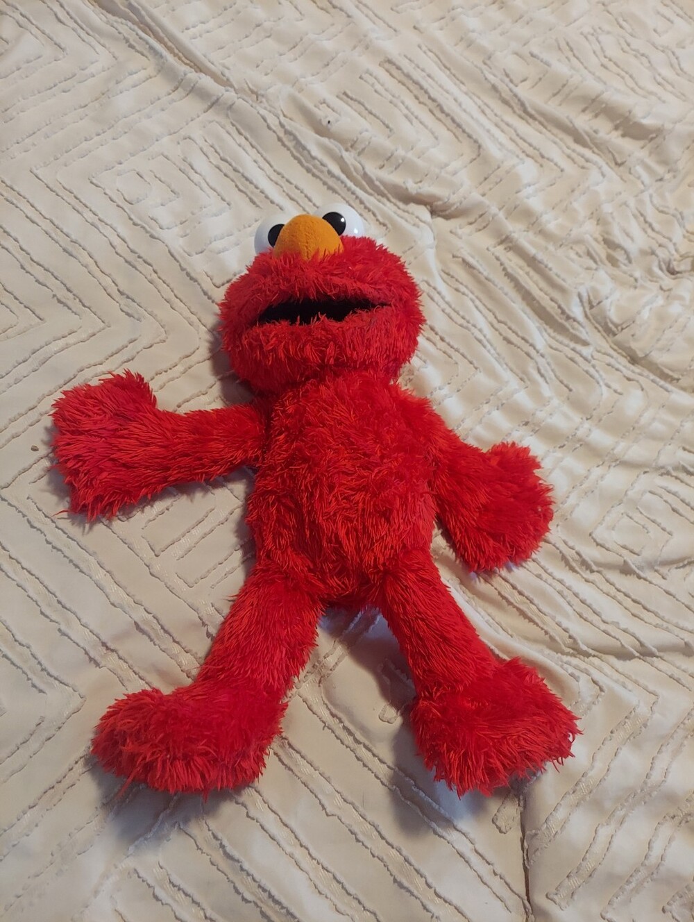 Playskool Sesame Street Love2Learn Elmo Interactive Talking Plush Toy